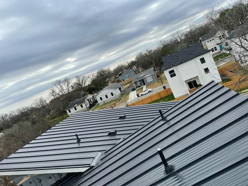 Standing seam metal roof panels with vents for Skylight Repair in Batesburg-Leesville